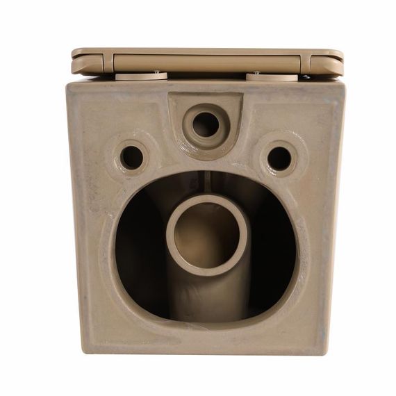 Унітаз підвісний Tern Ultra Quiet 490×365×325 мм, Beige, з сидінням Slim Duroplast / Soft-close / Quick Release QT17332303ASSB | Зображення 6
