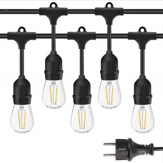 Гирлянда Ретро лампа 220V 5м 10 led SFK-12