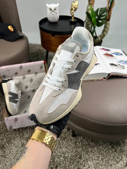 Чоловічі кросівки New 327 Grey White  , В'єтнам A4199 42 26.5 | Зображення 3