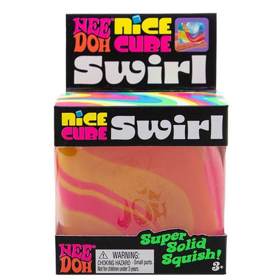 Детская игрушка антистресс "Космический кубик" NeeDoh SWNCBND(Orange)