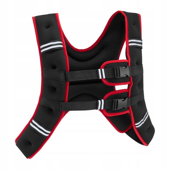 Жилет-обтяжувач для тренувань 4FIZJO 5 кг Black/Red (P-5905973402156) | Зображення 9