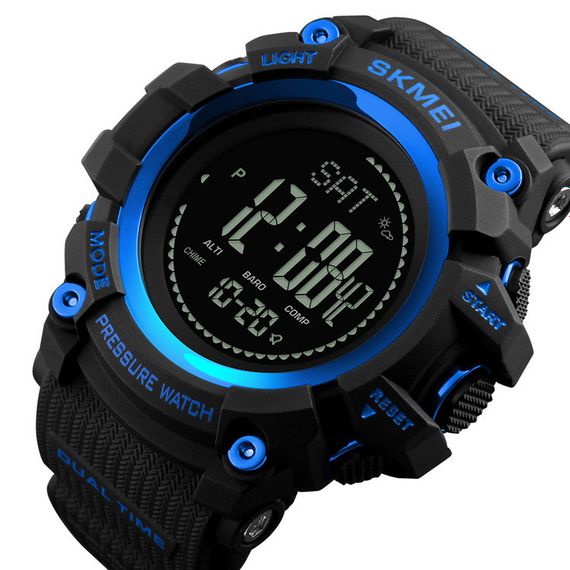 Skmei 1358 Black-Blue Smart Watch Compass SALE | Зображення 1