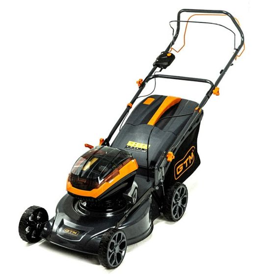 Газонокосарка акумуляторна GTM BLM48-SP 2x18 В + 2 АКБ та 2 ЗП (BLM48-SP_KIT)