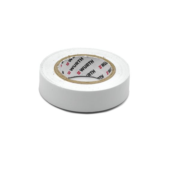 Ізоляційна стрічка PVC, біла, 18мм/10м | Зображення 2