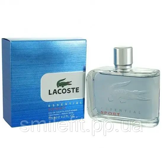 Чоловіча туалетна вода Lacoste Essential Sport 125 мл | Зображення 1