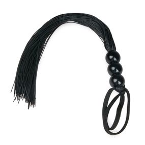 Плетка силиконовая Easytoys Black Silicone Whip, 32 см sexstyle