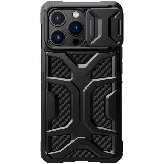 TPU+PC чохол Nillkin CamShield Adventurer (шторка на камеру) для Apple iPhone 13 Pro Max (6.7") | Зображення 1
