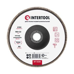 Диск шліфувальний пелюстковий INTERTOOL BT-02351