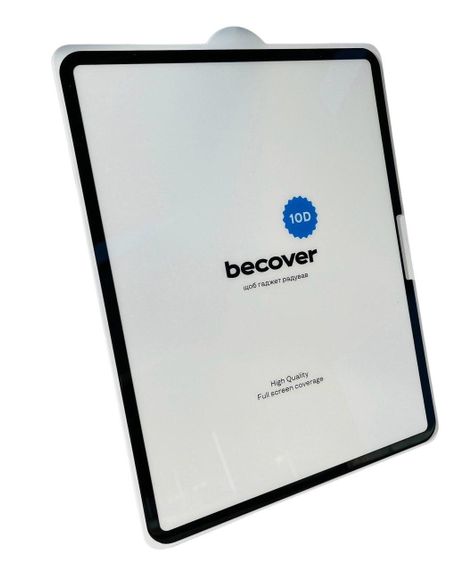 Захисне скло BeCover 10D для планшета Apple iPad Pro 13" 2024 (A2925 / A2926 / A3007) - Black