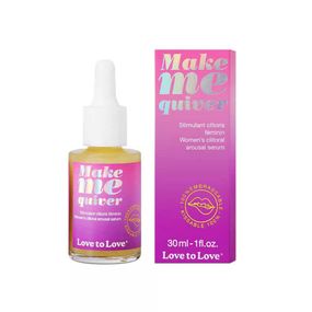 Распродажа!!! Возбуждающая сыворотка для клитора Love To Love Make Me Quiver 30мл (срок 01.04.2027) Sex Aura