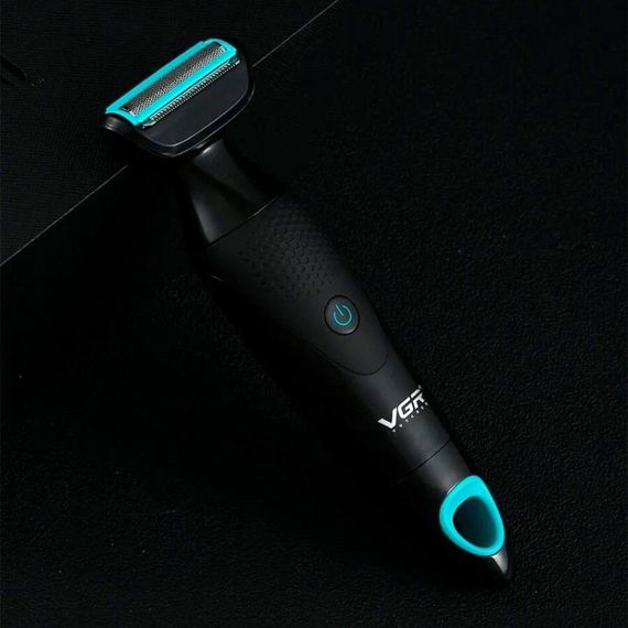 Машинка для стрижки 2в1, от USB, VGR V-601 / Электробритва с подставкой / Мужской аккумуляторный триммер | Зображення 1