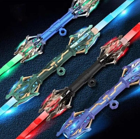 Световой меч-спинер/ Реалистичная световая сабля с RGB подсветкой | Зображення 1
