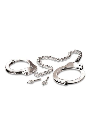 Оковы на ноги металлические Pipedream Fetish Fantasy Series серебристые sexstyle | Зображення 2
