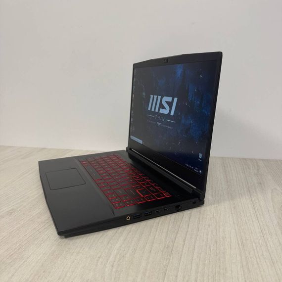 Игровой ноутбук MSI GF65 Thin 9SEXR / 15.6" (1920x1080) IPS / Intel Core i7-9750H (6 (12) ядра по 2.6 - 4.5 GHz) / 16 GB DDR4 / 512 GB SSD M.2 / nVidia GeForce RTX 2060, 6 GB GDDR6, 192-bit / WebCam б/у | Зображення 3