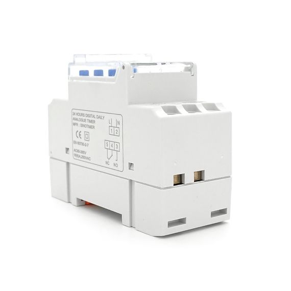 Реле часу Sinotimer TM929AK, на DIN-рейку, LCD, програмований, змінна батарея | Зображення 2