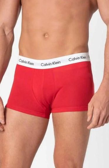 Набір чоловічих трусів боксерів Calvin Klein men boxer 3 шт в наборі | Зображення 6