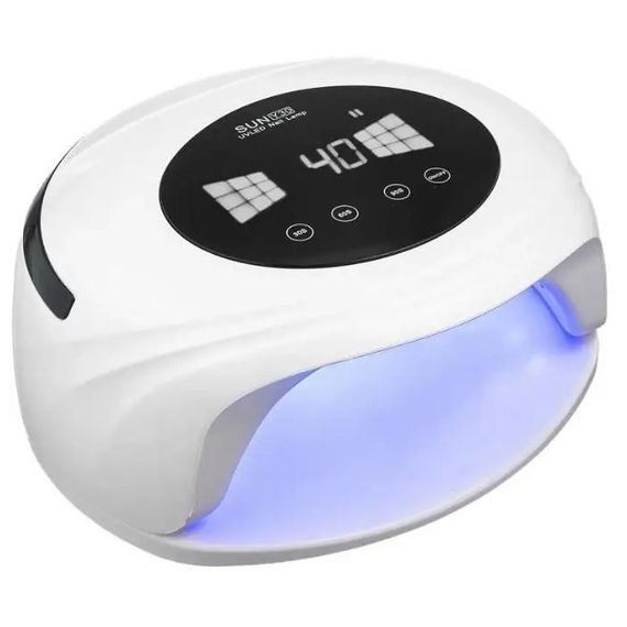 Універсальна лампа для сушіння гель-лаку LED+UV, Лампа для полімеризації гелю нігтів лід ZG-14 | Зображення 1