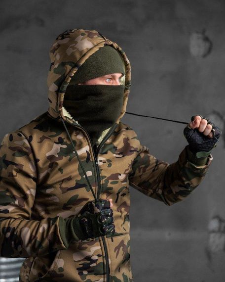 Куртка SOFTSHELL на овчине  guardian   ВТ6484 | Зображення 5