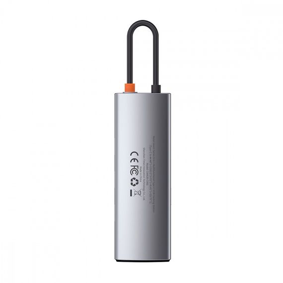 USB-Хаб Baseus Metal Gleam Series 8-in-1 Type-C | Зображення 8