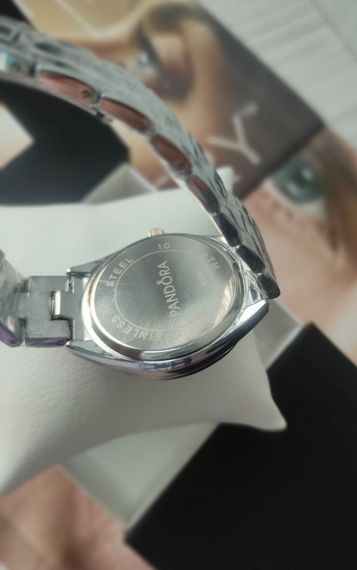 Часы женские наручные Pandora в коробке silver | Зображення 1