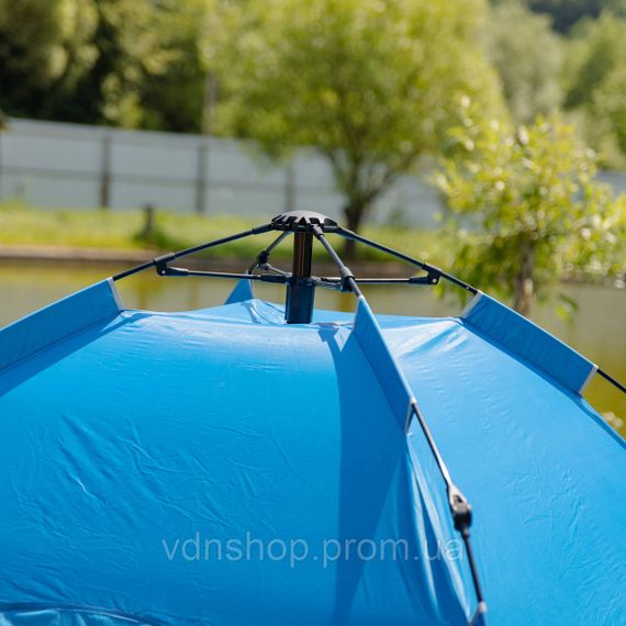 Палатка кемпинговая 2 на 2 метра автоматическая для рыбалки похода туристическая LU-019BL Голубой | Зображення 7