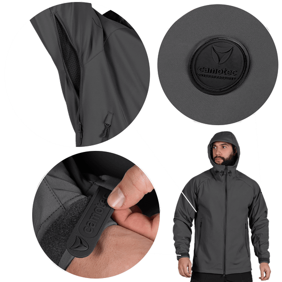 Куртка Rubicon SoftShell Графіт (7494), XXXL | Зображення 3