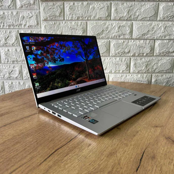 Ноутбук Acer Swift X 14,0" FHD IPS Ryzen 7 5800U 16Gb SSD 512Gb RTX 3050Ti Б/В | Зображення 4