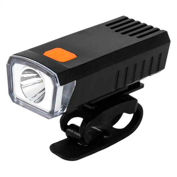 Велоліхтар 604-LED, 100LUM, водонепроникний, Li-Ion акумулятор, ЗП Type-C