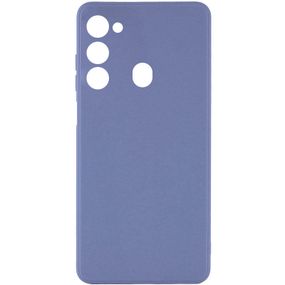 Силіконовий чохол Candy Full Camera для Tecno Spark Go 2022 (KG5m) / Spark 8C Блакитний / Mist blue