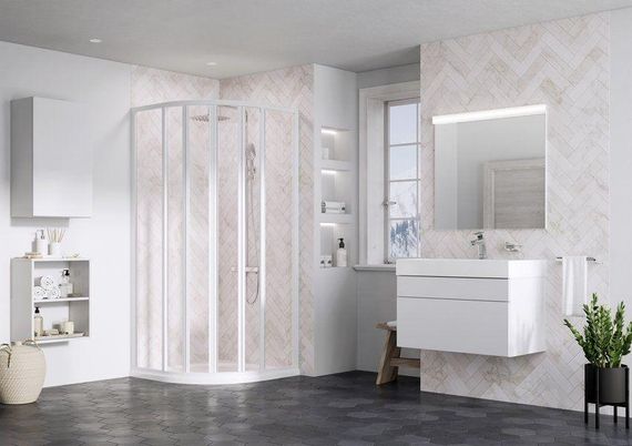 Душова кабіна Ravak SKKP6-90 195 Чорний PEARL | Зображення 1