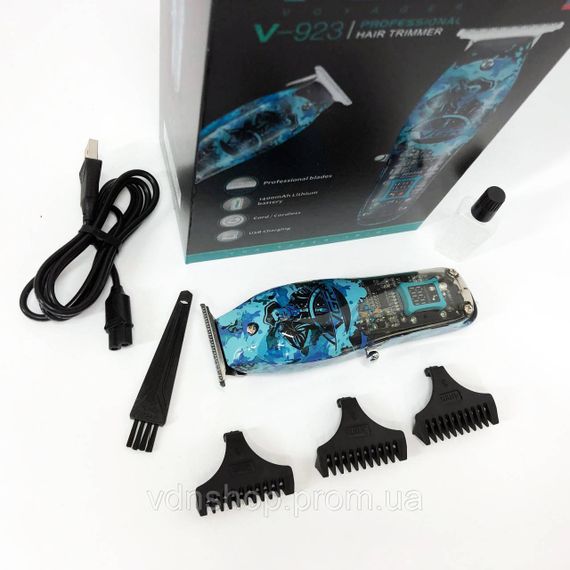 Тример для волосся портативний VGR, Машинка для стрижки волосся з регульованою насадкою IT-91 | Зображення 4