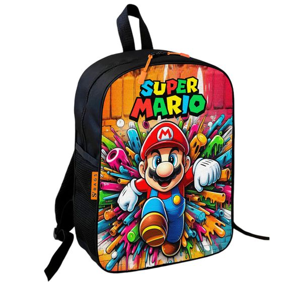 Рюкзак школьный детский Супер Марио"Super Mario" 36х27 см для мальчика (01068)