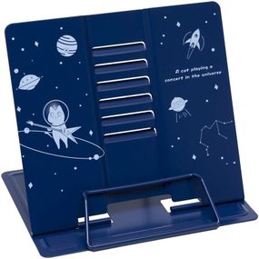 Подставка для книг "Котик Космонавт" LTS-8164 металлическая  Вид 2