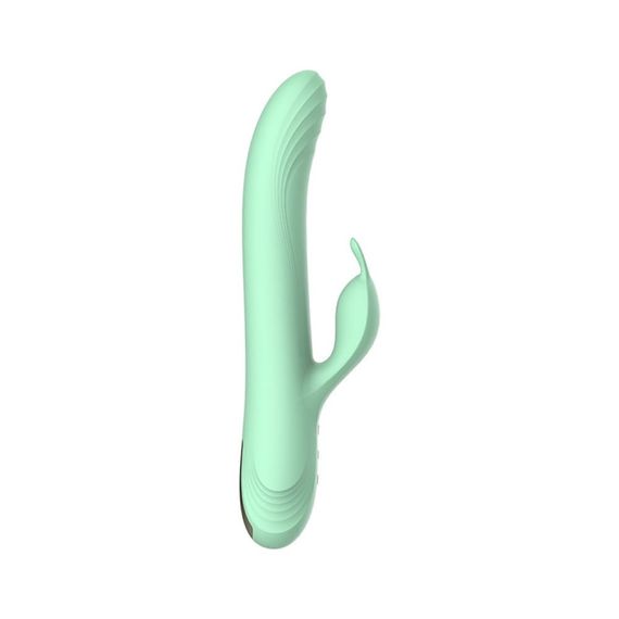 Вібратор-кролик із фрикціями Every Night Toys для точки G, блакитний Sex Aura | Зображення 1