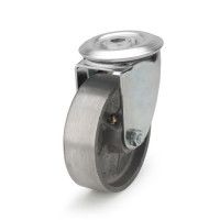 Колесо поворотное термостойкие из алюминия с отверстием 5407-TR-200-R