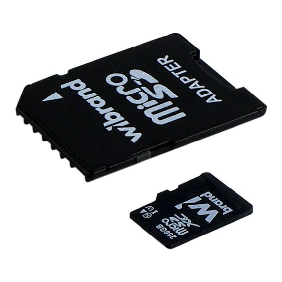 Карта пам'яті Wibrand MicroSDXC 256gb UHS-1 U3 10 Class & Adapter | Зображення 1
