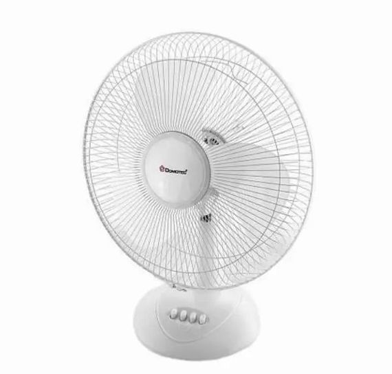 Вентилятор настольный  DOMOTEC MS-1626 White с автоповоротом 3 режима 40 Вт