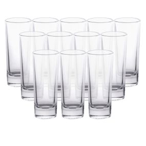 Набір стопок 12 шт по 80 мл скляні прозорі HP-19-136