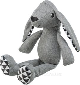 Игрушка для собак Trixie зайчик тканевый серый 39 см TX-36088