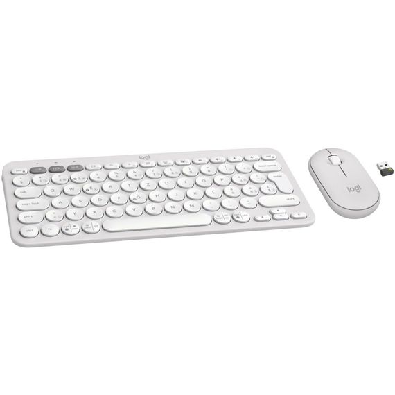 Комплект Logitech Pebble 2 Wireless UA White (920-012240) | Зображення 1