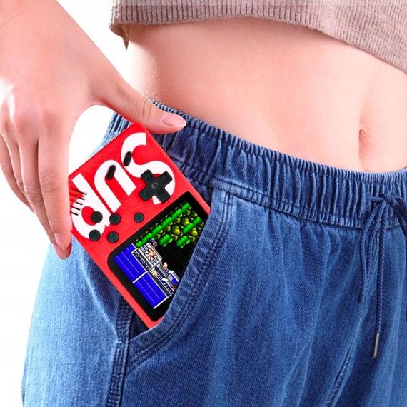 Игровая приставка на 400 игр "SUP Game Box" з геймпадом / Детская консоль с дополнительным джойстиком | Зображення 2