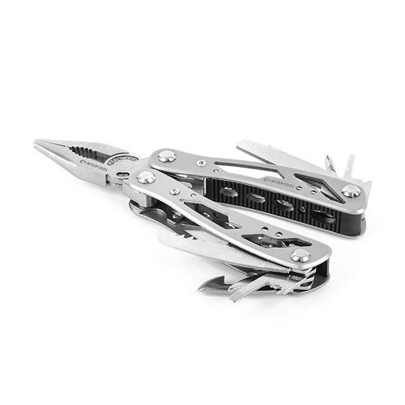 Мультиінструмент 165 мм, 12 в 1, з чохлом INTERTOOL HT-0540 | Зображення 4