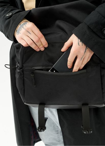 Чоловіча сумка Sambag DART Чорна 33 х 24 х 10 см (51311301m) | Зображення 6