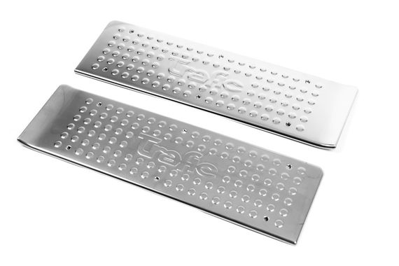 Накладки на пороги OmsaLine (нерж.) 3 штуки для Renault Trafic 2001-2015 гг | Зображення 3