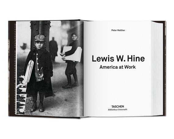 Альбомы известных фотографов книга Льюис Хайн Lewis W. Hine "America at Work" Taschen книги по фотографии | Зображення 1