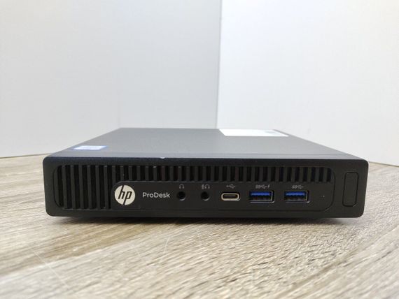 Неттоп HP ProDesk 600 G2 Desktop Mini USFF / Intel Core i5-6500T (4 ядра по 2.5 - 3.1 GHz) / 8 GB DDR4 / 240 GB SSD / Intel UHD Graphics 530 / Блок живлення б/в | Зображення 4