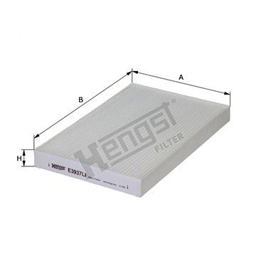 Фильтр салона Renault Truck C/K/T 13-/ Volvo Truck 10-, Hengst, E3937LI,