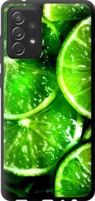 Чохол на Samsung Galaxy A72 A725F Зелені часточки лимона "852b-2247-2448"