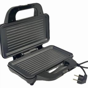 Притискний контактний електричний домашній гриль Rainberg RB-2274 з антипригарним покриттям 1800Вт OI-88