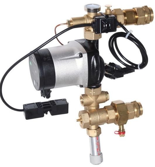 Компактный смесительный узел Danfoss FHM-C1, Grundfos UPM3 (088U0094)